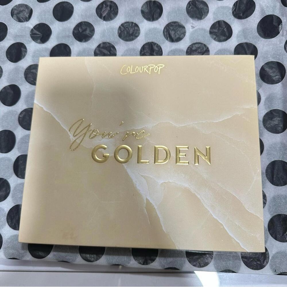 Colourpop Golden Makeup Palette